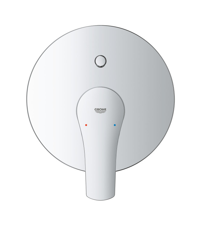 EUROSMART  MISCELATORE MONOCOMANDO VASCA/DOCCIA INCASSO CROMO