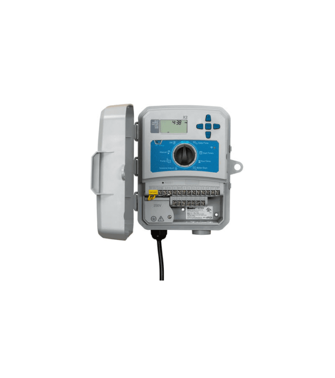 Hunter X2-401E programmer - 4 stations, internal transformer, Wi-Fi ready