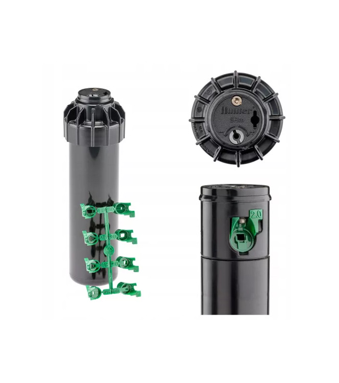 Irrigatore pop-up a turbina Hunter SRM-04 Â½" â€“ Arco regolabile 40Â°â€“360Â°, alzo 10 cm