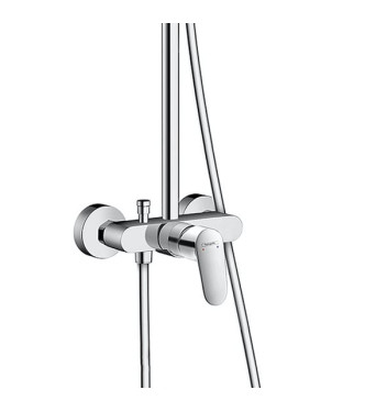 Colonna doccia Hansgrohe Crometta S 240 con deviatore â€“ cromo