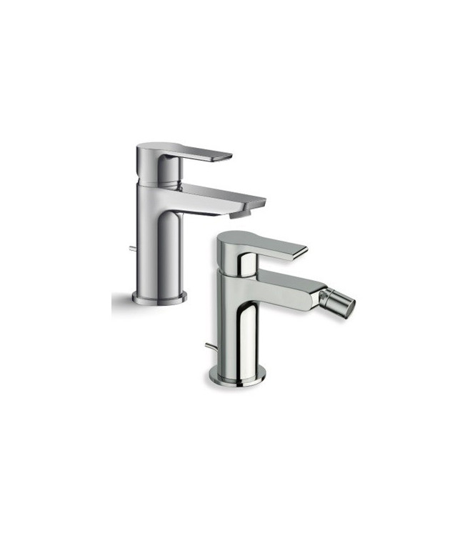 Set rubinetteria lavabo + bidet Cristina Serie Prime â€“ finitura cromo lucido