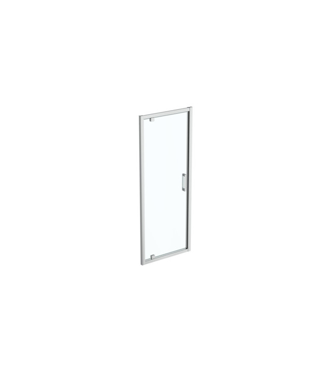 Porta doccia Ideal Standard Connect 2 PV 80 cm pivotante – Vetro trasparente e profili cromo lucido