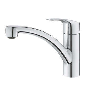 EUROSMART SINGLE LEVER SINK MIXER LOW SPOUT CHROME