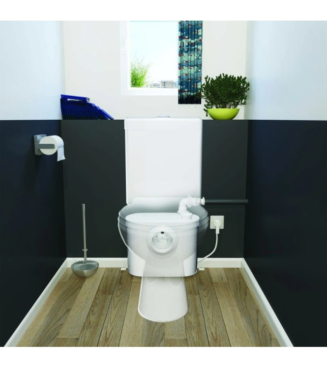 Trituratore WC Sanitrit STSUP per scarico verticale fino a 5 m