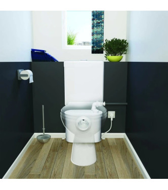 Trituratore WC Sanitrit STSUP per scarico verticale fino a 5 m