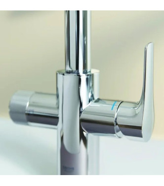 GROHE BLUE PURE EUROSMART 30584 MISCELATORE LAVELLO CON SISTEMA FILTRANTE 5 FASI CROMO