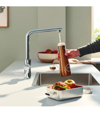 GROHE BLUE PURE MINTA 30589 SINK MIXER WITH 5-PHASE FILTER SYSTEM CHROME