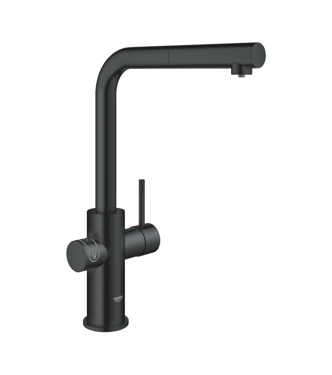 GROHE BLUE HOME 31539 MISCELATORE LAVELLO CON SISTEMA FILTRANTE BOCCA L NERO