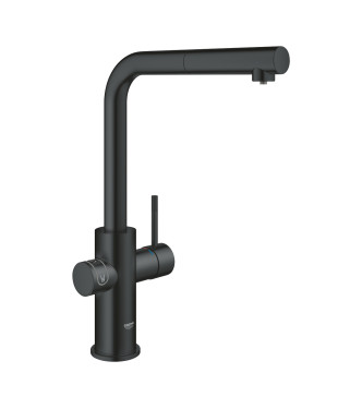 GROHE BLUE HOME 31539 MISCELATORE LAVELLO CON SISTEMA FILTRANTE BOCCA L NERO