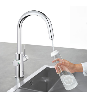 GROHE BLUE HOME 31541 MISCELATORE LAVELLO CON SISTEMA FILTRANTE BOCCA C CROMO