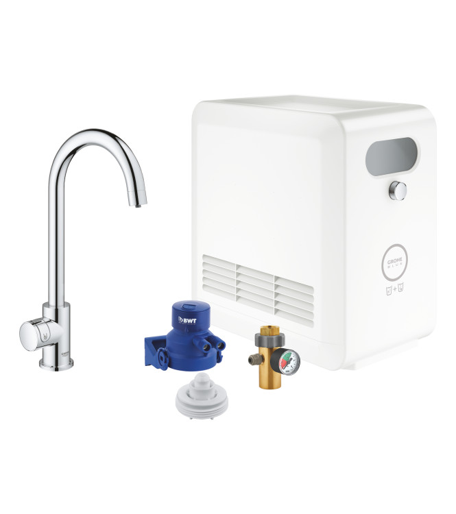 GROHE BLUE PROFESSIONAL 31302 MISCELATORE LAVELLO CON SISTEMA FILTRANTE BOCCA C CROMO