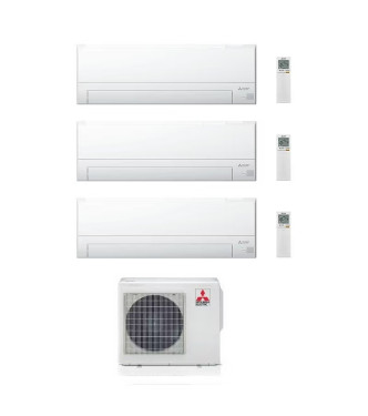 Mitsubishi MSZ-BT Trial Split 12000 +12000 +18000 BTU R32 Wi-Fi Inverter A++ air conditioner - MXZ-4F72VF4