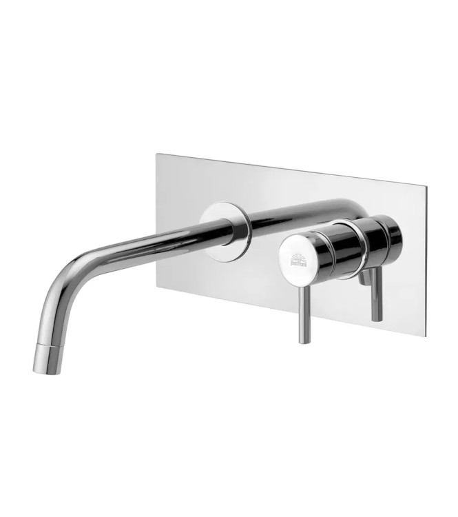 Paffoni Stick miscelatore lavabo incasso a muro con bocca d'erogazione + bidet con scarico