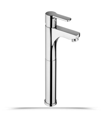 Paffoni Red miscelatore lavabo canna alta + miscelatore bidet con scarico