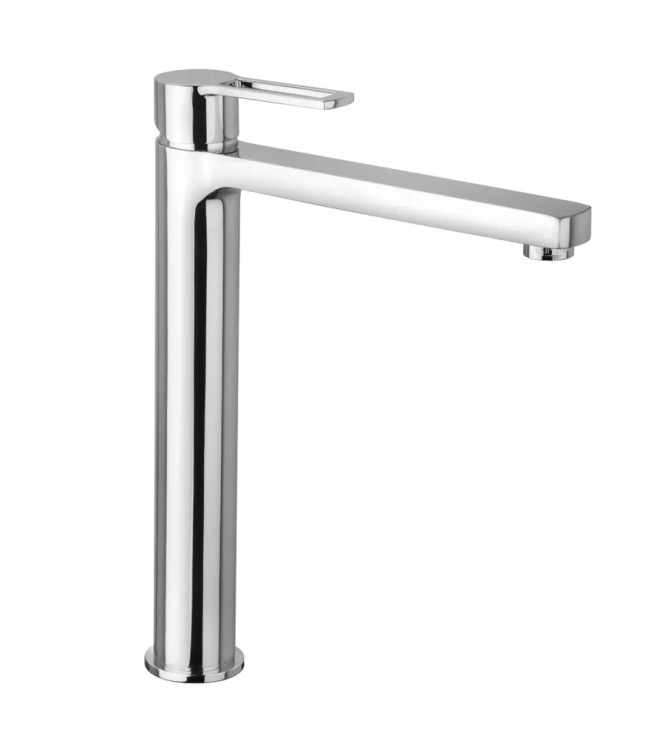 Set miscelatore lavabo prolungato e bidet senza scarico cromato - Ringo di Paffoni