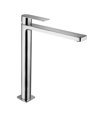Set miscelatore lavabo prolungato e bidet senza scarico cromato - Tango di Paffoni