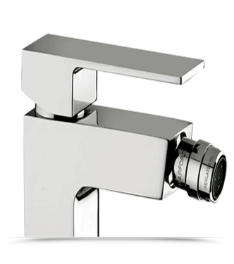 Set miscelatore lavabo prolungato e bidet senza scarico cromato - Elle di Paffoni