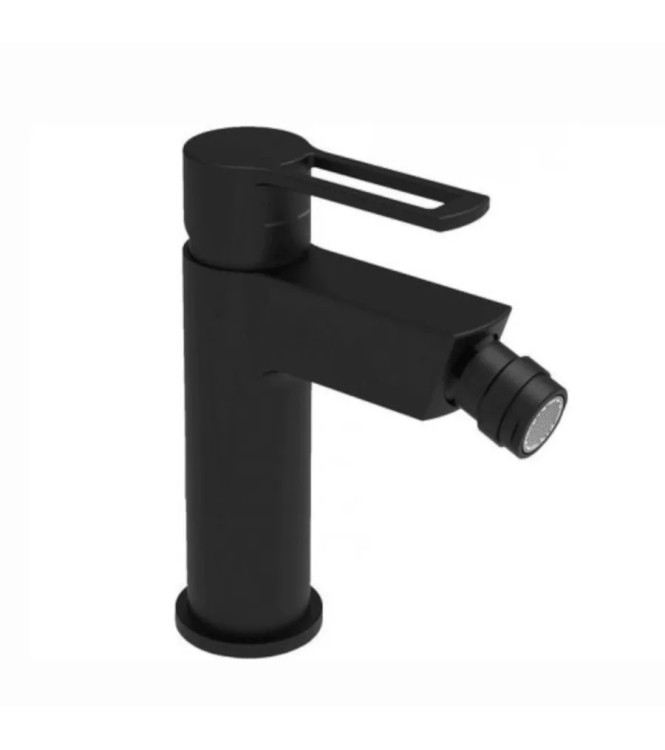 Set miscelatore lavabo e bidet con incasso doccia con deviatore nero opaco - Ringo di Paffoni