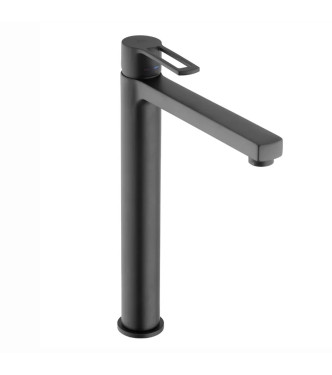 Set miscelatore lavabo prolungato e bidet con esterno vasca nero opaco - Ringo di Paffoni