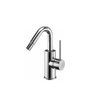 Set miscelatore lavabo e bidet canna orientabile con esterno doccia cromato - Light di Paffoni