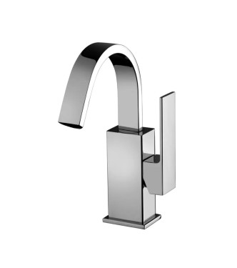 Set miscelatore lavabo e bidet canna orientabile con incasso doccia monocomando cromato - Elle di Paffoni