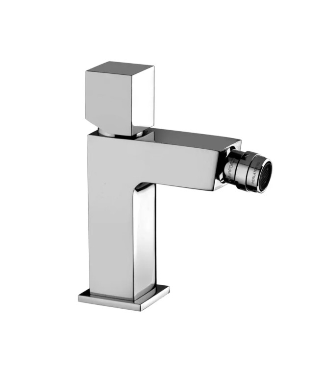 Set miscelatore lavabo e bidet con leva cubo con incasso doccia monocomando cromato - Elle di Paffoni
