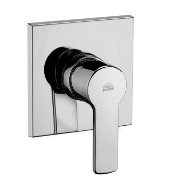 Set miscelatore lavabo e bidet con incasso doccia monocomando cromato - Red di Paffoni