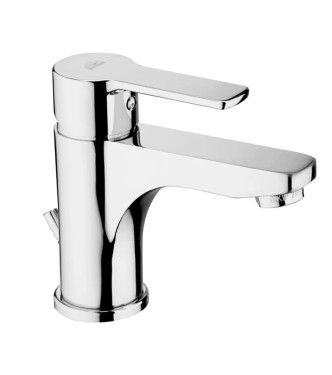 Set miscelatore lavabo bocca 24 cm e bidet con incasso doccia 2 uscite cromato - Red di Paffoni