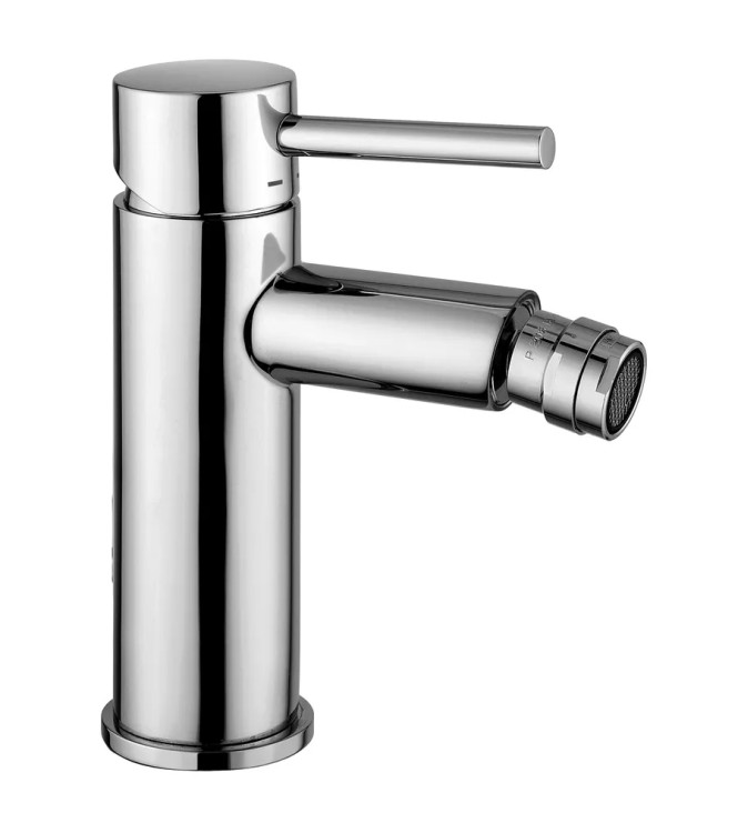 Set miscelatore lavabo Ø 7 cm bocca 17,8 cm con bidet ed incasso doccia monocomando cromato - Stick di Paffoni