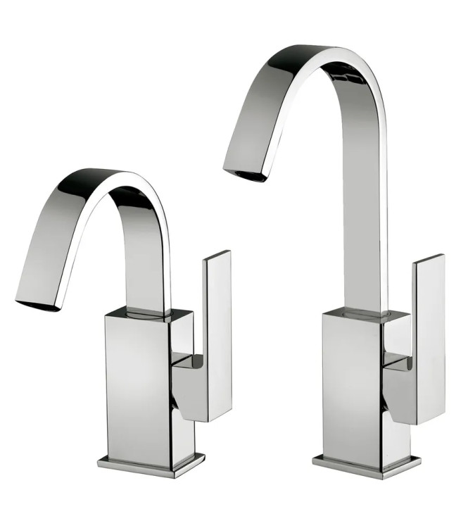 Rubinetteria completa da bagno Paffoni Elle lavabo bidet e bordo vasca