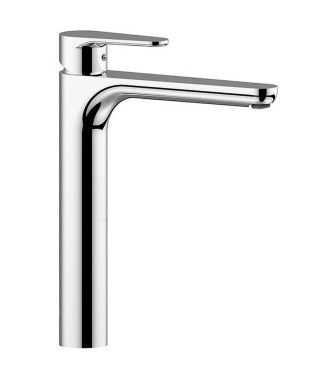 Set miscelatore lavabo prolungato e bidet con esterno vasca cromato - Green di Paffoni