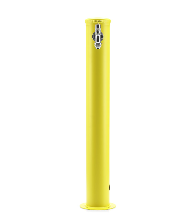 FONTANA CON GHIERA IN TINTA 1 RUBINETTO GIALLO