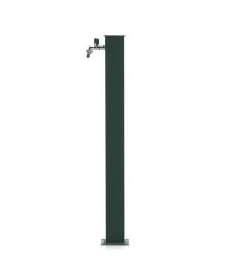 FONTANA ALLUMINIO QUADRATA VERDE