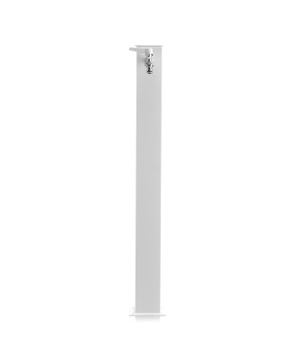 FONTANA ALLUMINIO QUADRATA BIANCO