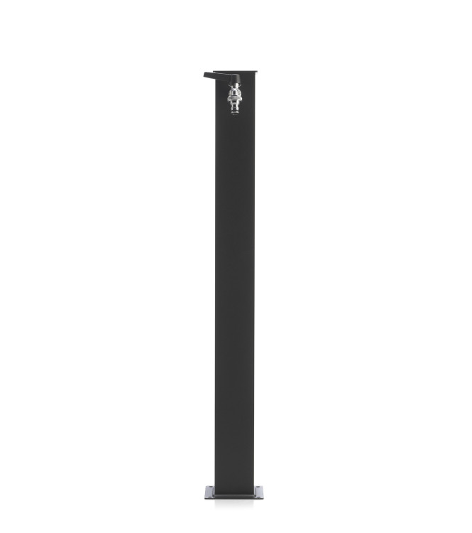 FONTANA ALLUMINIO QUADRATA ANTRACITE