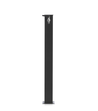 FONTANA ALLUMINIO QUADRATA ANTRACITE
