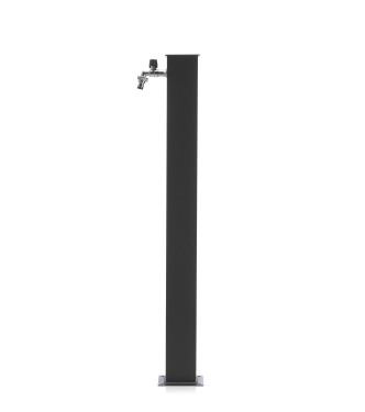 FONTANA ALLUMINIO QUADRATA ANTRACITE