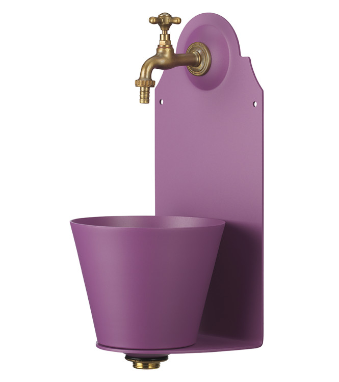 FONTANELLA A PARETE VIOLA