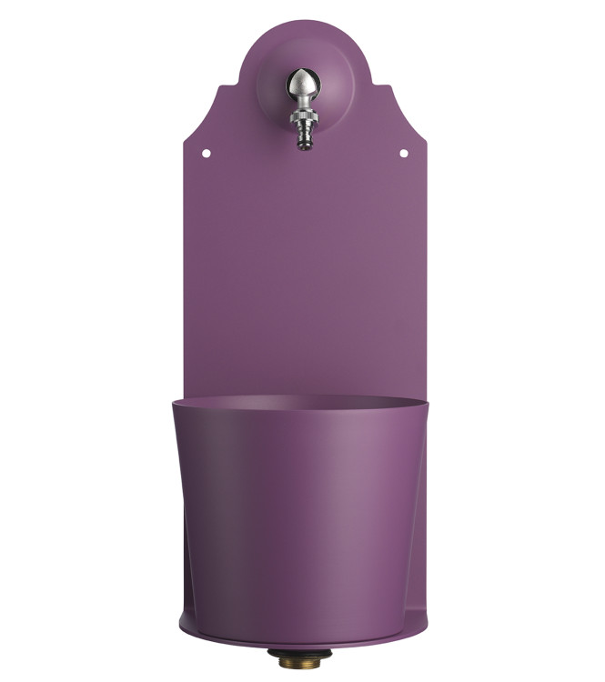 FONTANA A PARETE VIOLA
