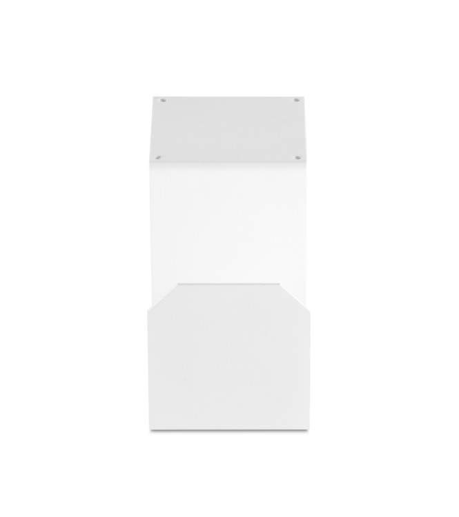 PORTA-GOMMA QUADRATO BIANCO