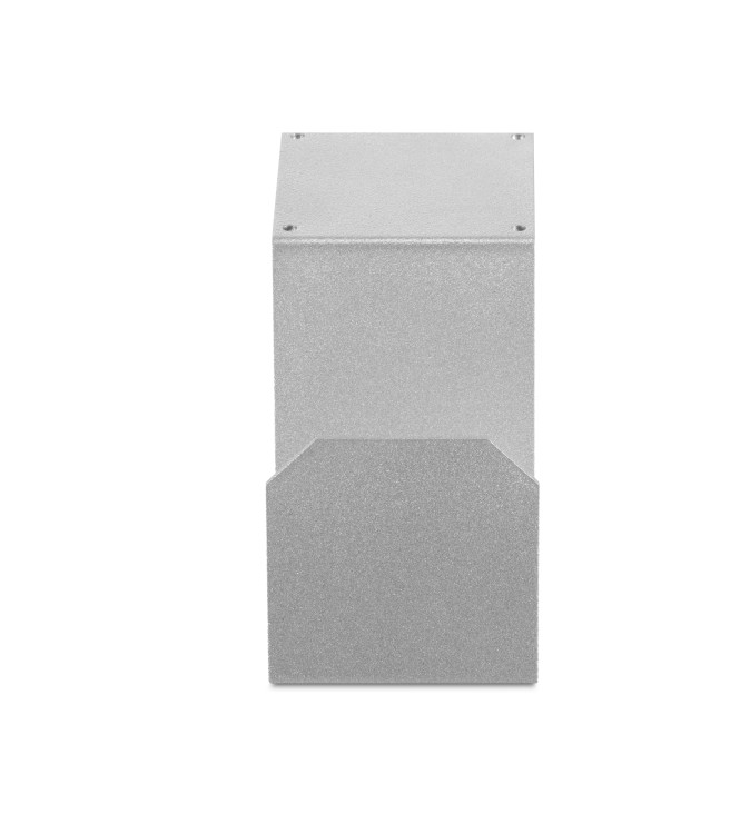 PORTA-GOMMA QUADRATO ALLUMINIO