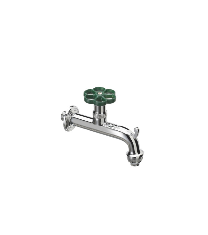 RUBINETTO STILE IDRANTE VERDE