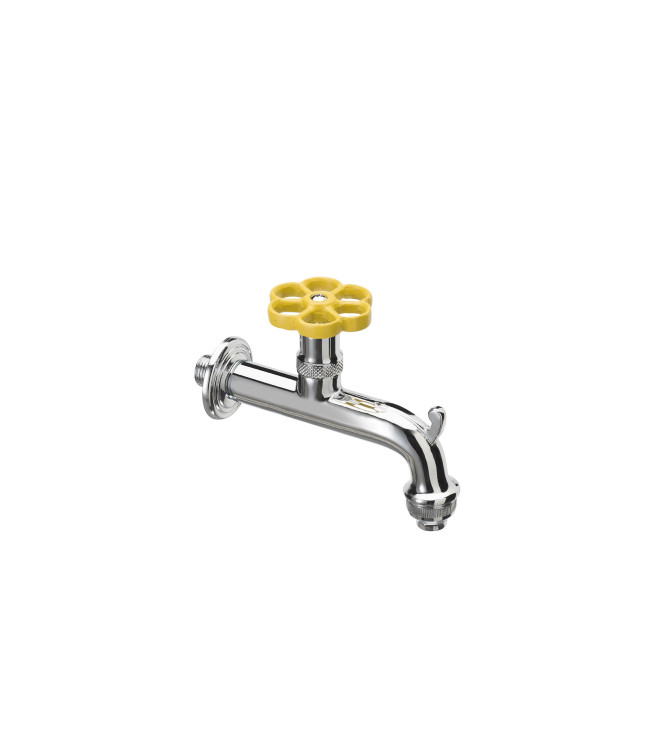 RUBINETTO STILE IDRANTE GIALLO