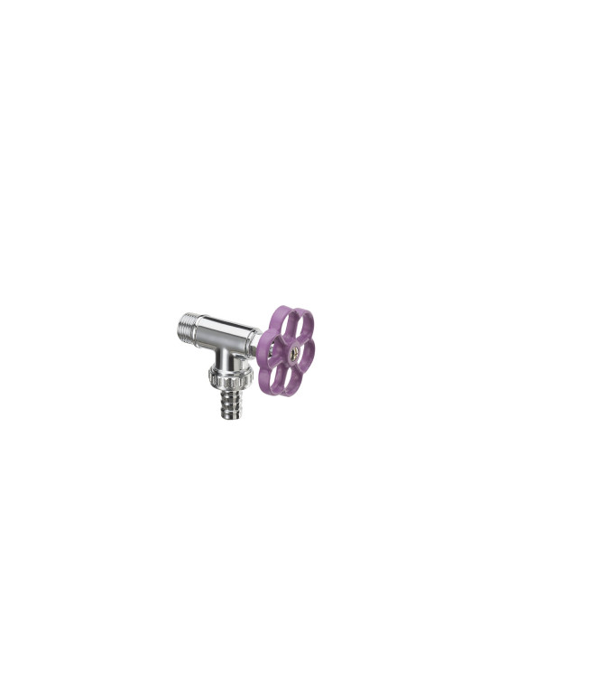 RUBINETTO STILE IDRANTE VIOLA