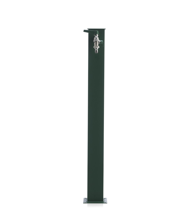 FONTANA ALLUMINIO DOPPIO RUBINETTO + PG VERDE