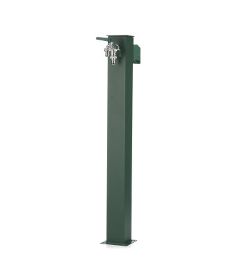 FONTANA ALLUMINIO DOPPIO RUBINETTO + PG VERDE