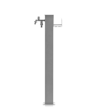 FONTANA ALLUMINIO DOPPIO RUBINETTO + PG ALLUMINIO