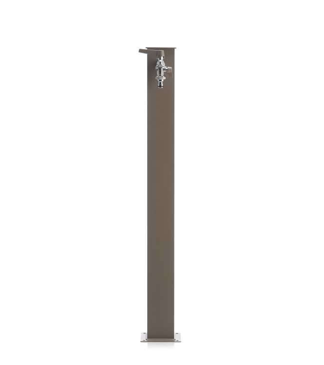 FONTANA ALLUMINIO DOPPIO RUBINETTO + PG TORTORA