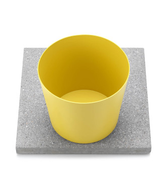 BASE IN GRANIGLIA CON VASCHETTA GIALLO