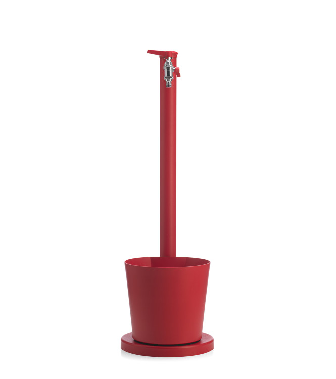 FONTANA CON VASCHETTA ROSSO